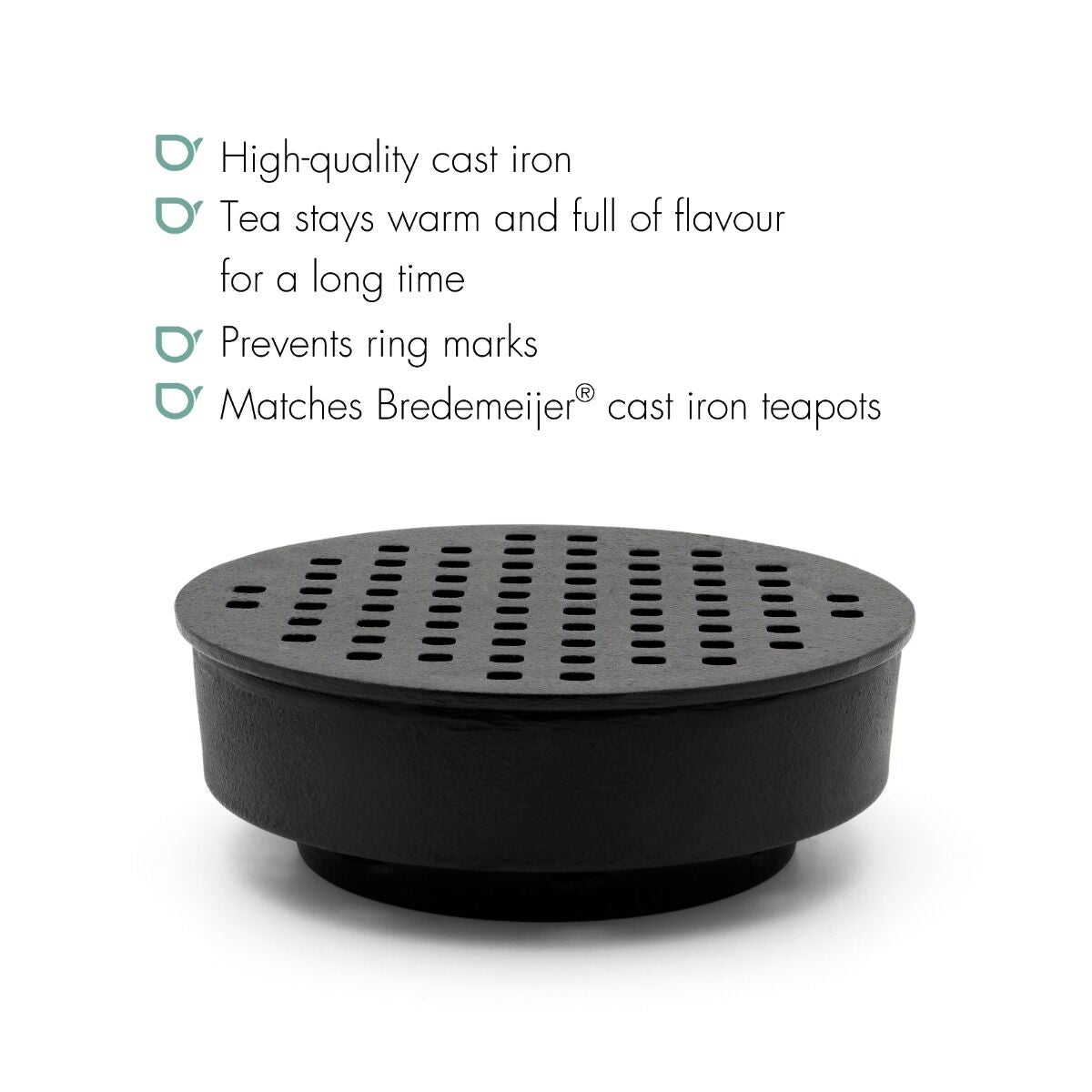 BREDEMEIJER Tea warmer Yixing black