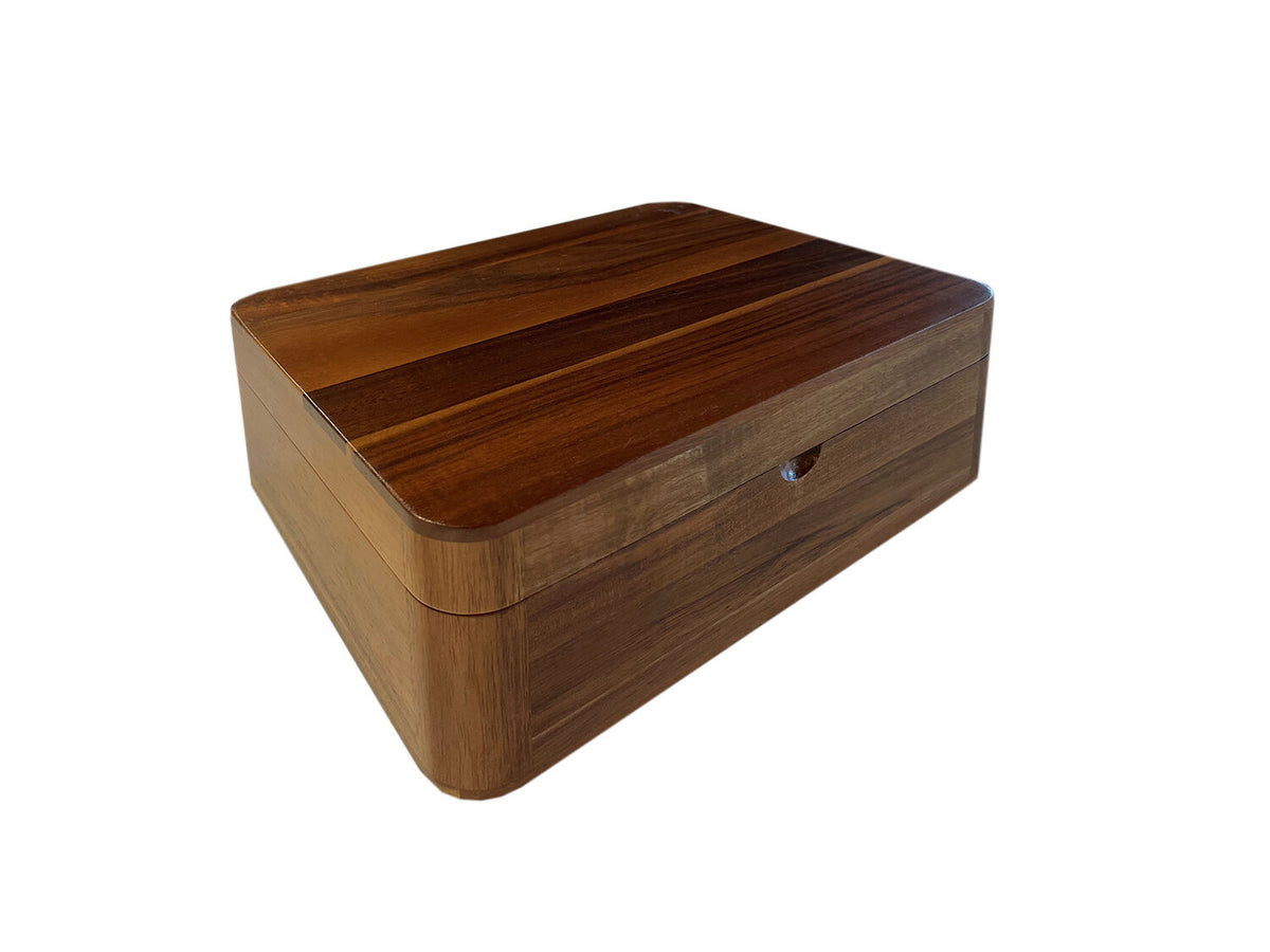 BREDEMEIJER Tea box with 6 compartments - Acacia