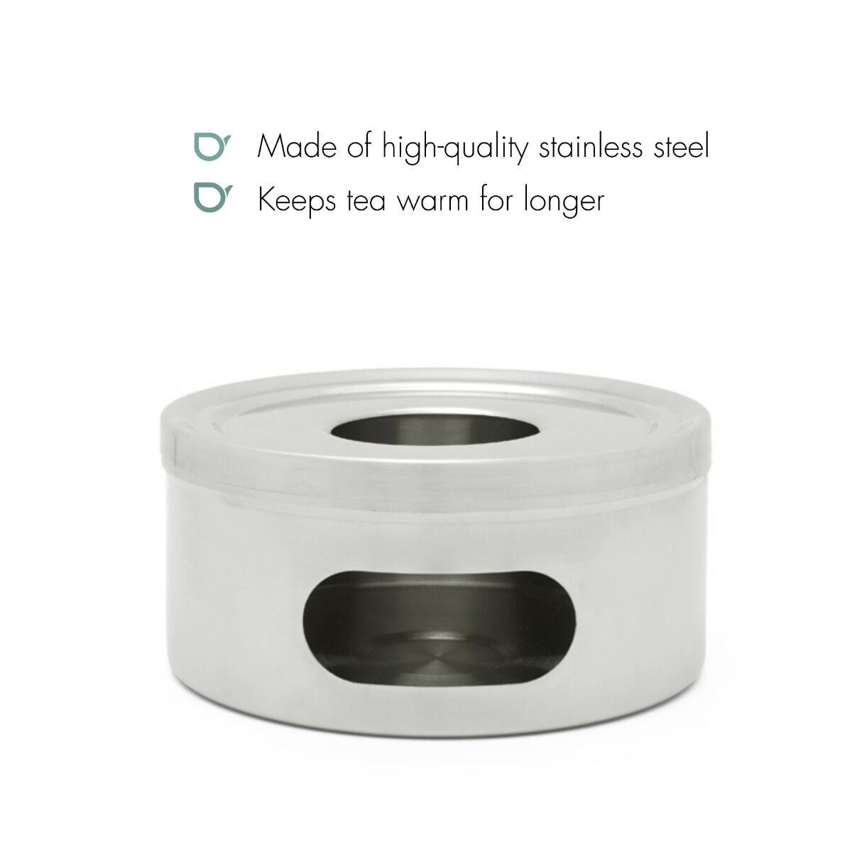 BREDEMEIJER Tea warmer polished