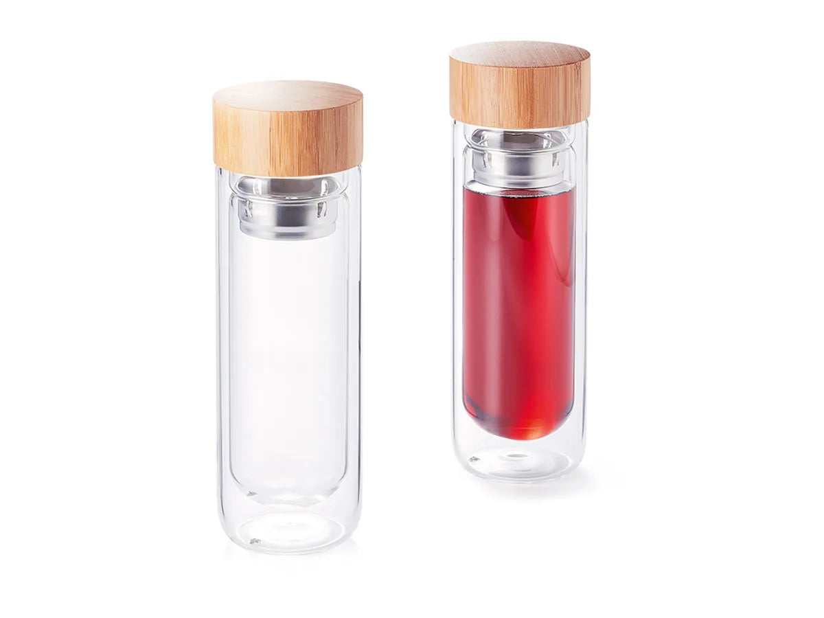 Bamboo Glass To Go Cup