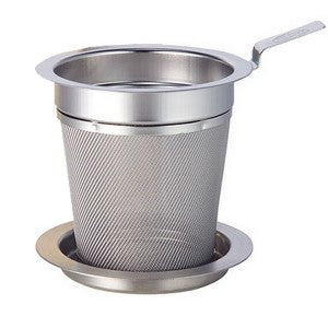 Permanent filter with stainless steel cup