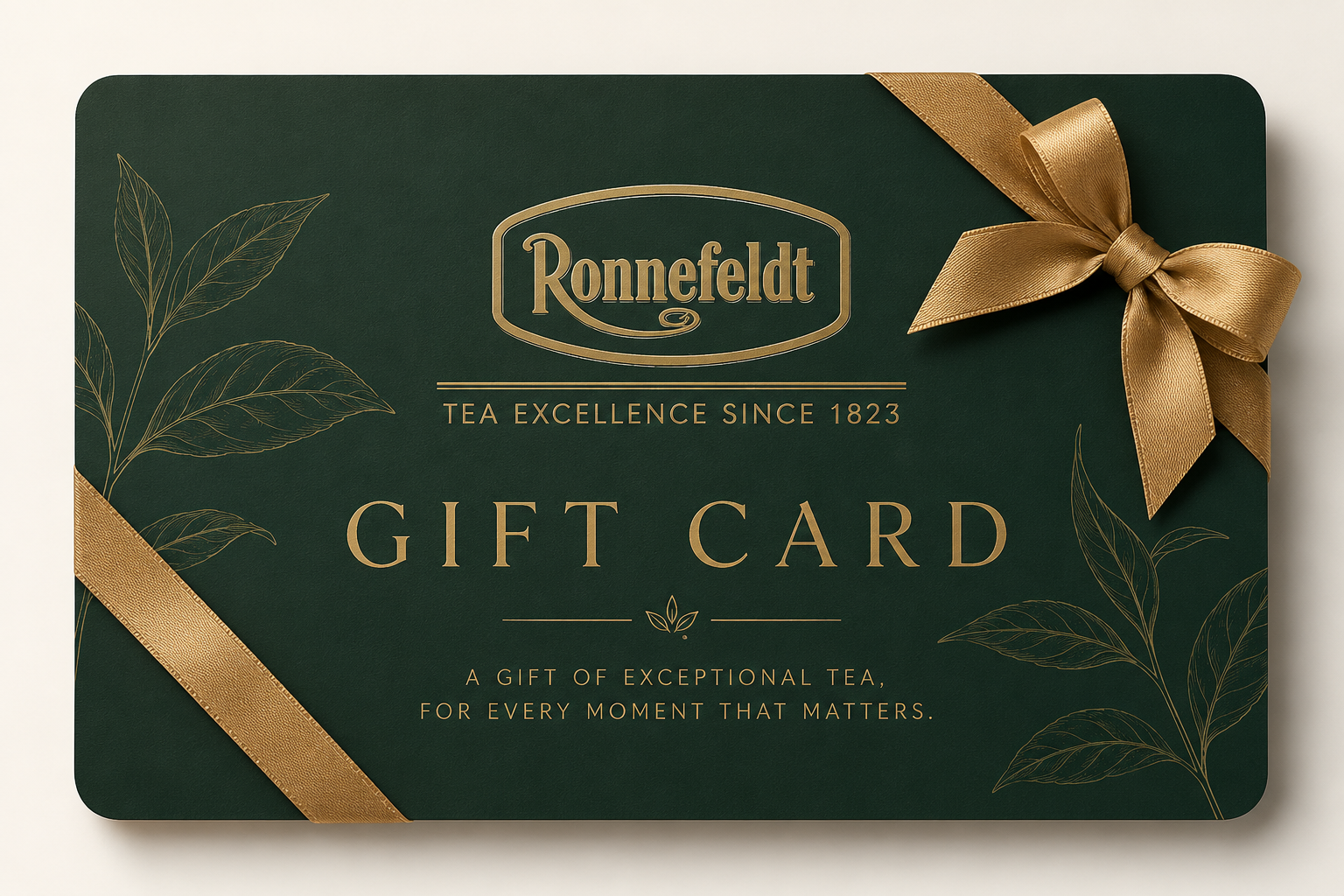 Ronnefeldt World of Tea Gift Card