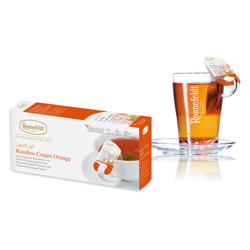 LeafCup® Rooibos Cream Orange